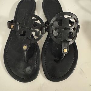 Tory Burch Miller black leather sz 9.5